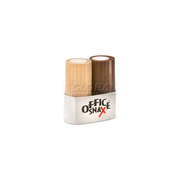 Office Snax Office Snax Salt And Pepper Shaker Set, 4 Oz. Salt, 1.5 Oz. Pepper - OFX00057