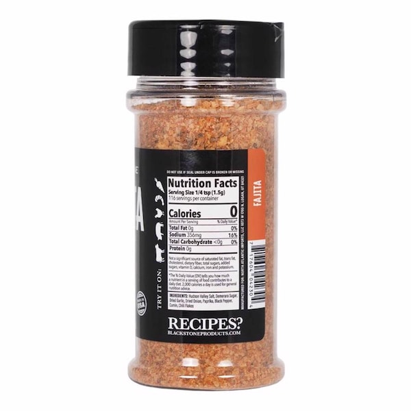 Blackstone Blackstone Fajita BBQ Seasoning 6.2 oz - 4230