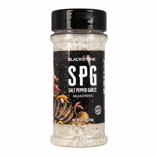 Blackstone Blackstone SPG Salt PepperGarlic BBQ Seasoning 8.4 oz - 4229
