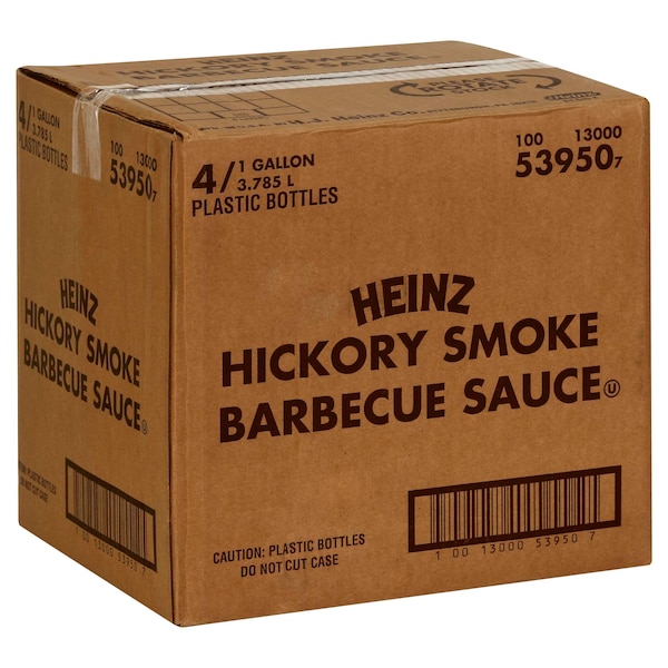 Heinz Heinz Smokey Barbecue Sauce 1 gal. Jug, PK4 - 10013000539507