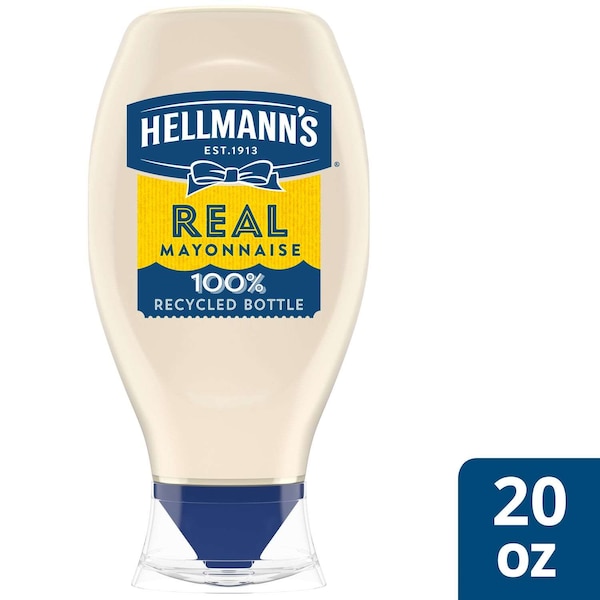 Hellmanns Spread Real Mayonnaisemade With 100% Cage Free Eggs 20 fl. oz., PK12 - 84135696