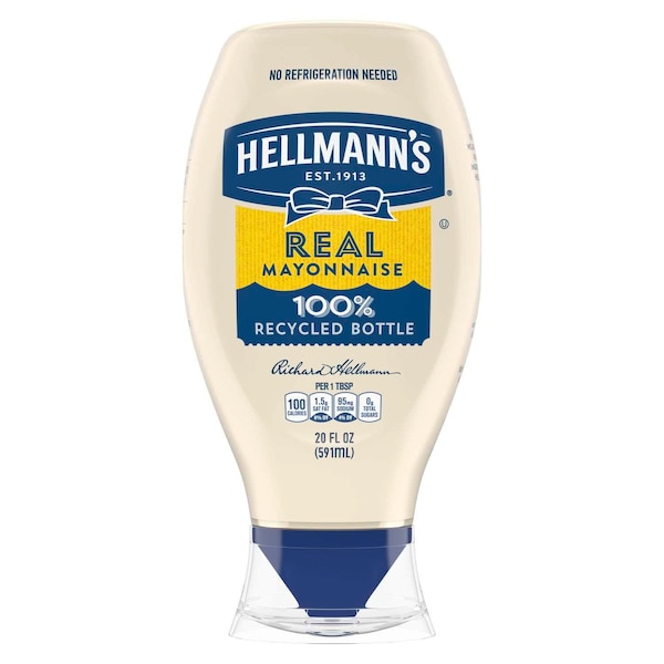 Hellmanns Spread Real Mayonnaisemade With 100% Cage Free Eggs 20 fl. oz., PK12 - 84135696