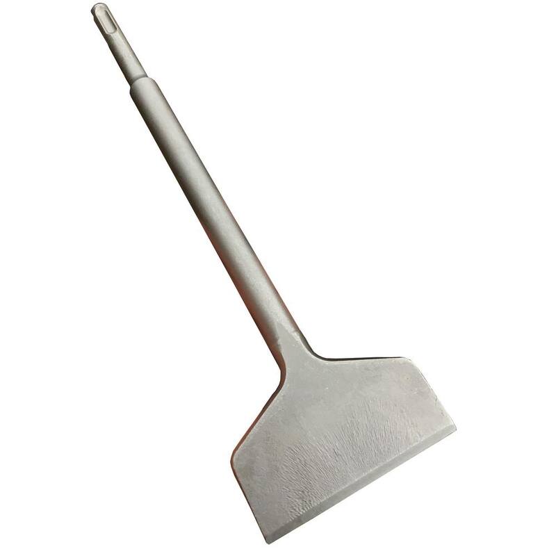Punta para remover adhesivo delgado de 3 pulgadas x 10 pulgadas, Cincel para escalar SDS-Plus - 3TRBSPSFL