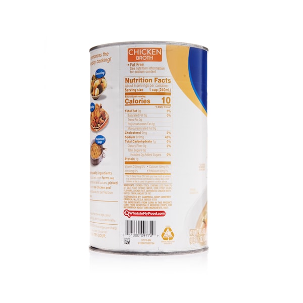 Swanson Swanson Chicken Broth Soup 49.5 oz. Can, PK12 - 000009772