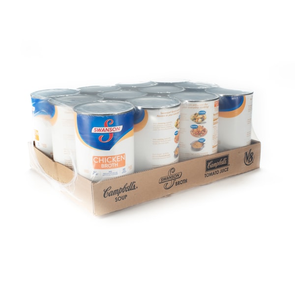 Swanson Swanson Chicken Broth Soup 49.5 oz. Can, PK12 - 000009772