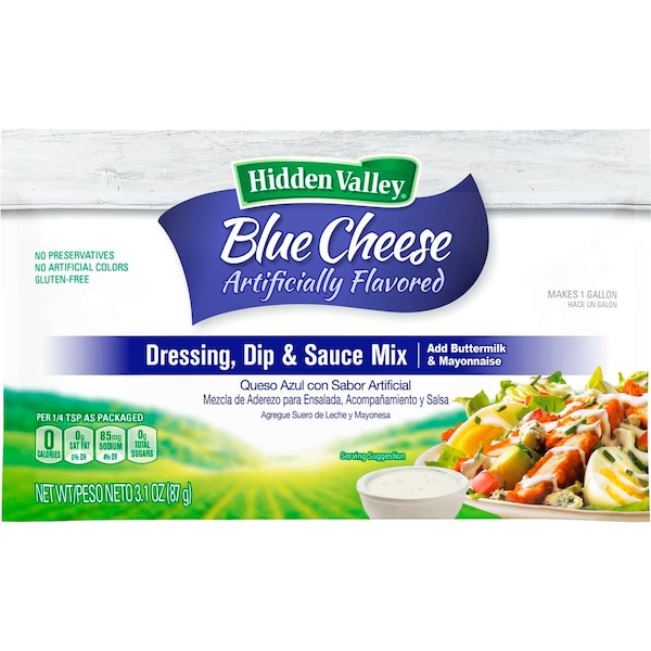 Hidden Valley Hidden Valley Blue Cheese Dressing Dry Mix 1 gal. Box, PK18 - 21005