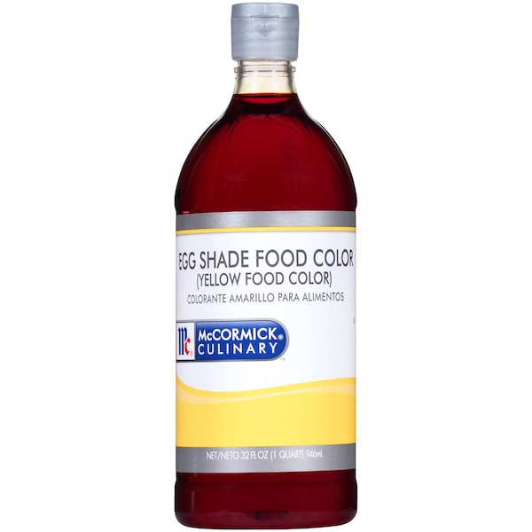 Mccormick McCormick Eggshade Food Color 1 qt. Bottle, PK6 - 930654