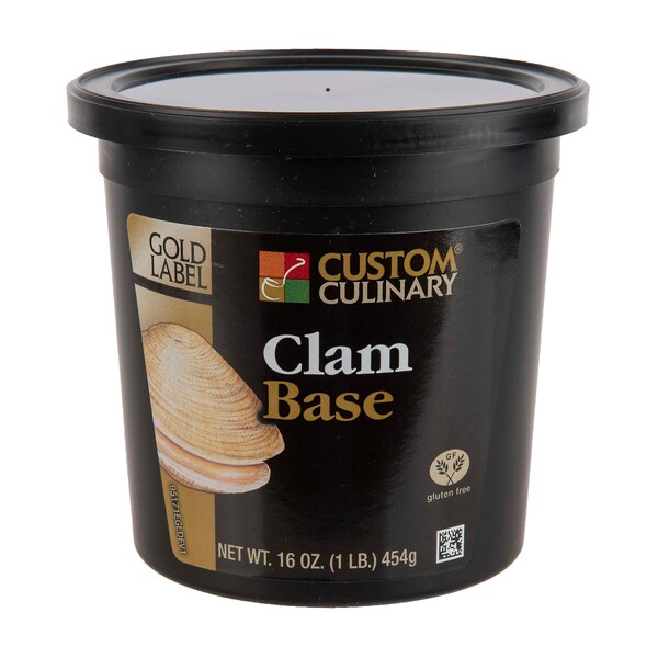 Gold Label Gold Label Base 's Clam Paste 1lbs Container, PK6 - 95171EGLD