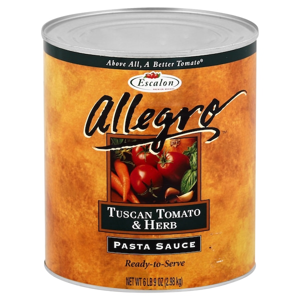 Allegro Tuscan Tomato & Herb 105 oz., PK6 - 10078485304705