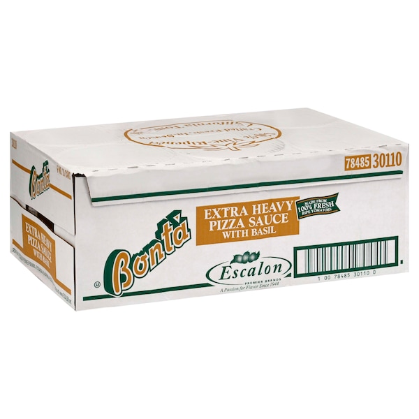 Bonta Pizza Sauce Fancy Basil 107 oz., PK6 - 10078485301100