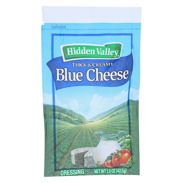 Hidden Valley Hidden Valley Thick & Creamy Blue Cheese Dressing 1.5 oz. Packet, PK84 - 85512HVR