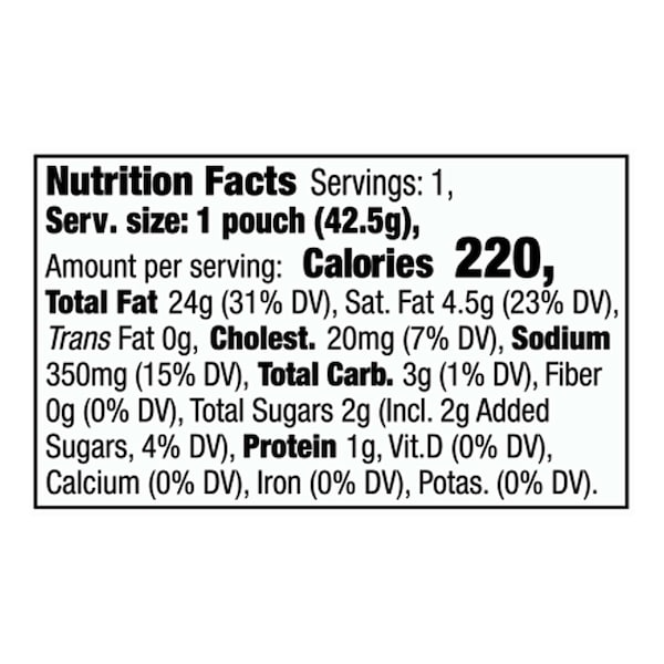 Hidden Valley Hidden Valley Thick & Creamy Blue Cheese Dressing 1.5 oz. Packet, PK84 - 85512HVR