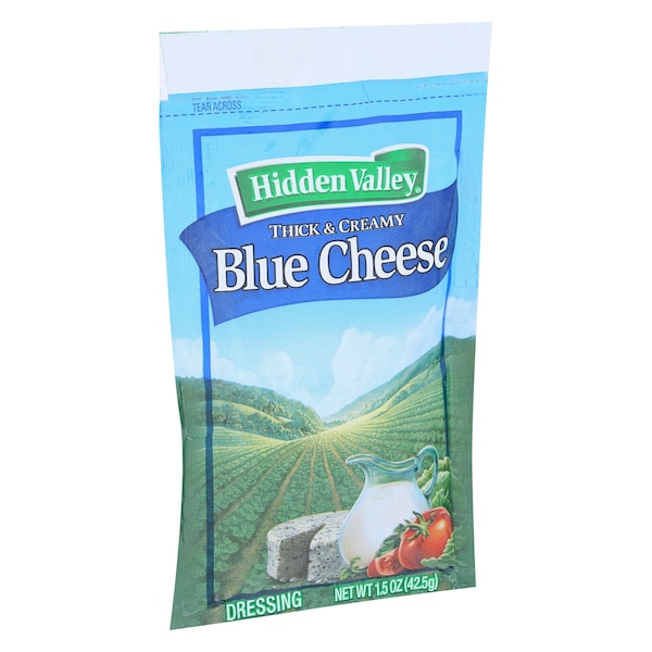 Hidden Valley Hidden Valley Thick & Creamy Blue Cheese Dressing 1.5 oz. Packet, PK84 - 85512HVR