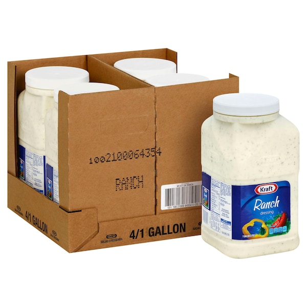 Kraft Kraft Ranch Dressing 1 gal., PK4 - 10021000643544