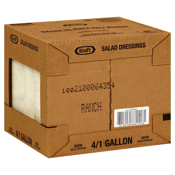 Kraft Kraft Ranch Dressing 1 gal., PK4 - 10021000643544