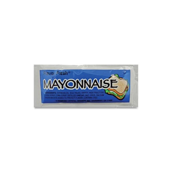 Diamondcr FlavorFrsh, CONDIMENT PACKETS, MAYONNAISE, 0.32 OZ PACKET, 200PK - 80005