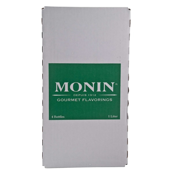 Monin Monin White Peach Syrup 1 Liter Bottle, PK4 - M-FR148F