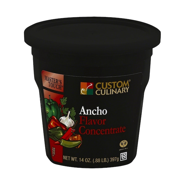 Masters Touch Masters Touch Gluten Free Ancho Flavor Concentrate 14 oz., PK6 - 52052GCFP