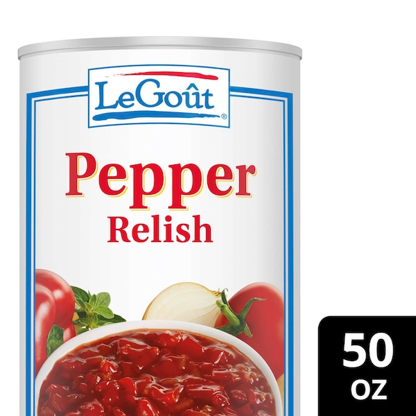 Legout Legout Relish Dressings/Condiments 53 oz. Can, PK6 - 3750075829