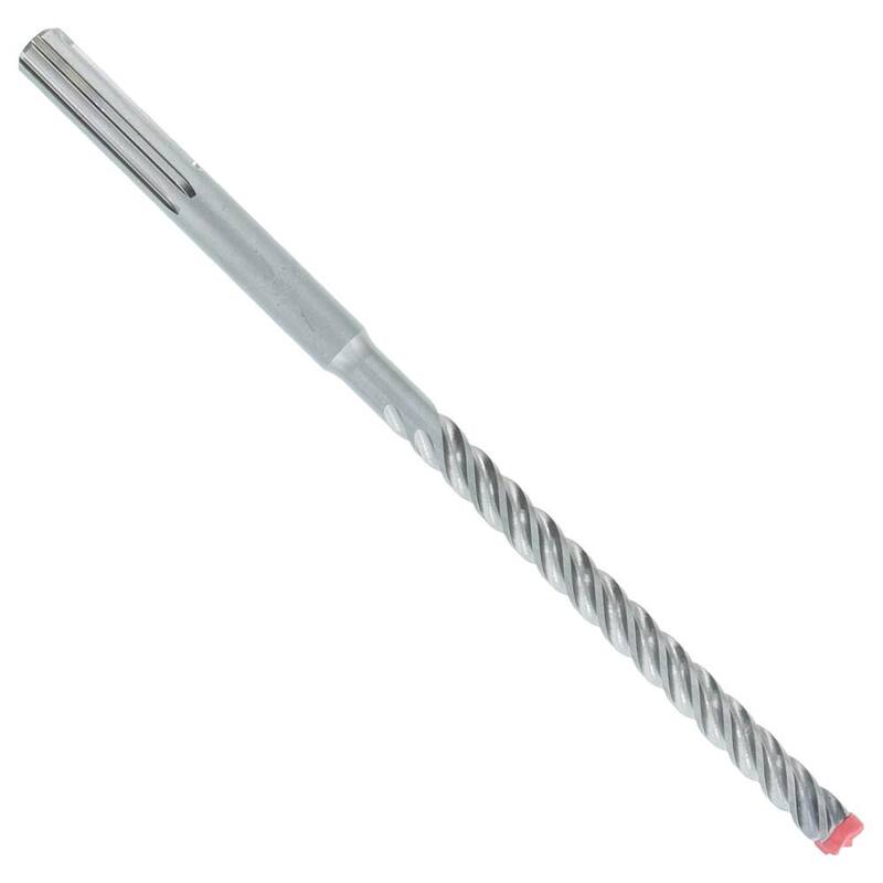 DIABLO 5/8 in. x 8 in. x 13 in. Barra de refuerzo Demon SDS-Max de 4 cortes con cabeza de carburo completo para taladro martillo - DMAMX1090