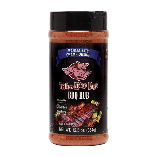 Three Little Pigs Three Little Pigs Kansas City Championship BBQ Rub 12.5 oz - OW85171