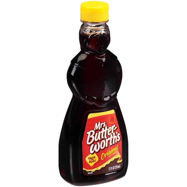Mrs. Butterworth Mrs Buttersworths Original Syrup 12 fl. oz., PK12 - 4420979224