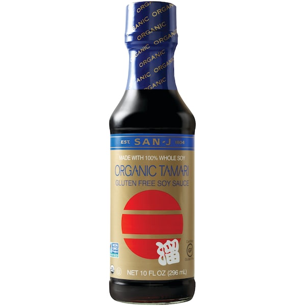 San-J International San-J Organic Gluten Free Tamari 10 oz., PK6 - 075810001257