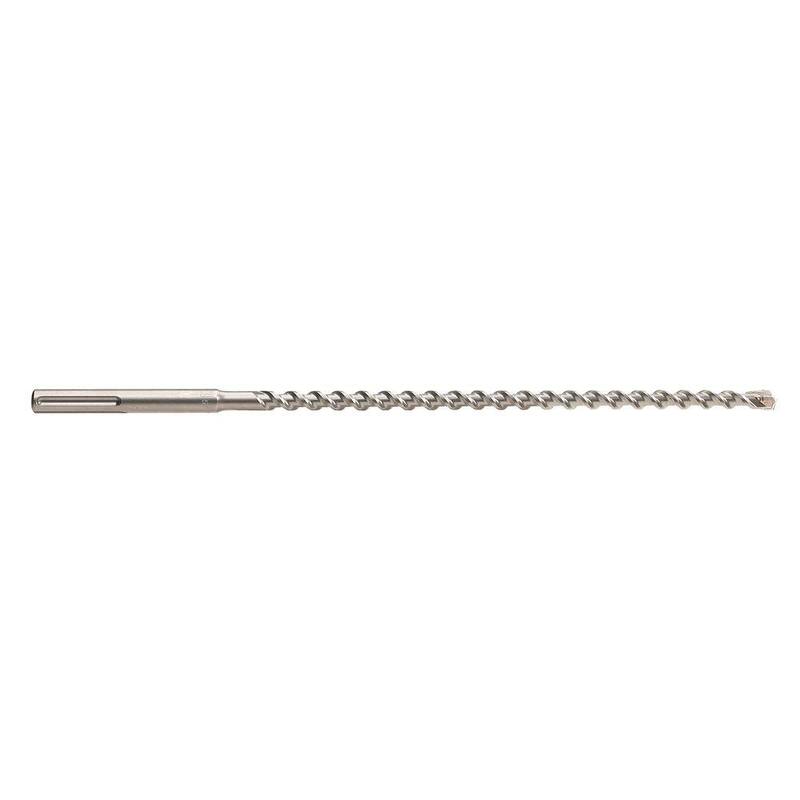 Broca para martillo rotativo SDS-Max Speed-X de carburo de 3/4 pulgadas x 31 pulgadas x 36 pulgadas para perforación de concreto - HC5033 de Bosch
