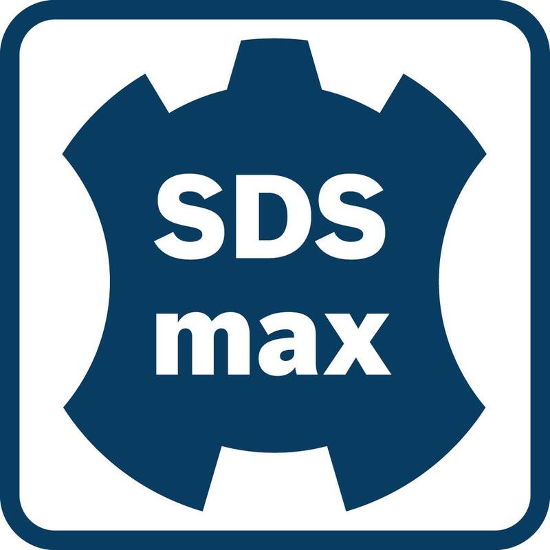 Broca para martillo rotativo SDS-Max Speed-X de carburo de 3/4 pulgadas x 31 pulgadas x 36 pulgadas para perforación de concreto - HC5033 de Bosch