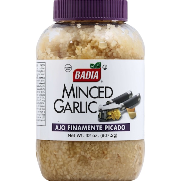 Badia Garlic Minced In Water 32 oz., PK6 - 00033844903459