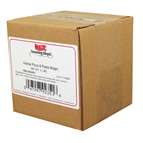 Magic Seasoning Magic Seasoning Herbal Pizza & Pasta Magic 3lbs - HER003