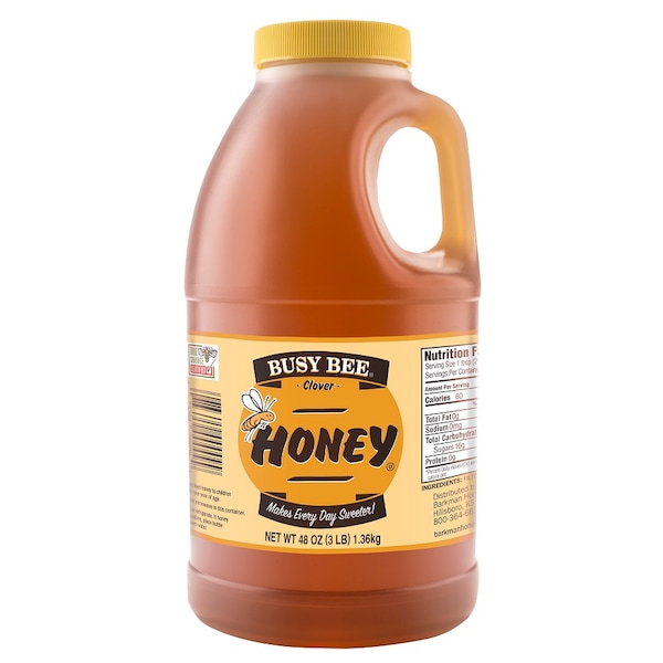Busy Bee Busy Bee Jug Clover Honey 48 oz., PK6 - BB1048