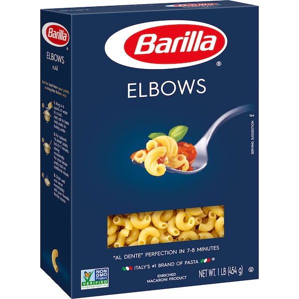 Barilla Barilla Elbow Pasta 16 oz., PK16 - 1000009041