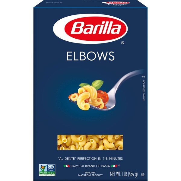 Barilla Barilla Elbow Pasta 16 oz., PK16 - 1000009041
