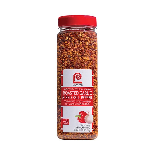 Lawrys Lawry's Roasted Garlic & Red Bell Pepper 21 oz., PK6 - 900335416