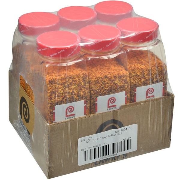 Lawrys Lawry's Roasted Garlic & Red Bell Pepper 21 oz., PK6 - 900335416