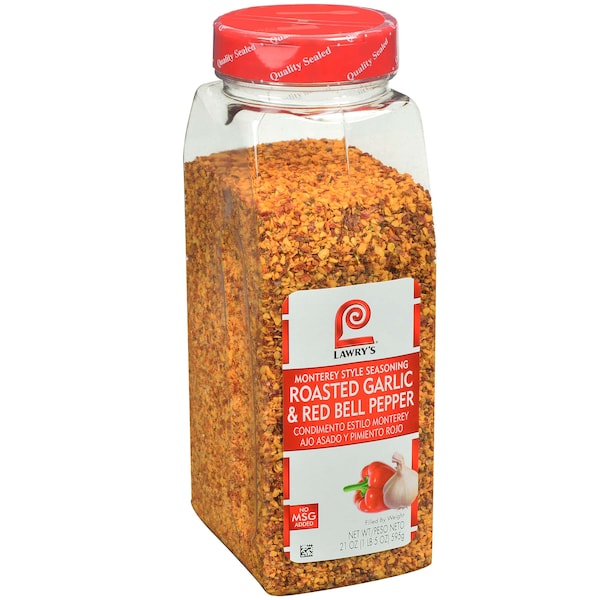Lawrys Lawry's Roasted Garlic & Red Bell Pepper 21 oz., PK6 - 900335416