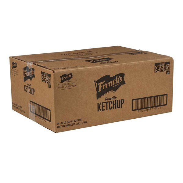 Frenchs French's Tomato Ketchup Top Down Bottle 20 oz. Per Bottle, PK30 - 95595