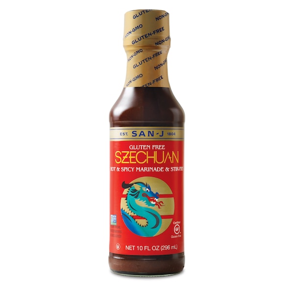 San-J International San-J Gluten Free Szechuan Sauce 10 oz., PK6 - 075810120200