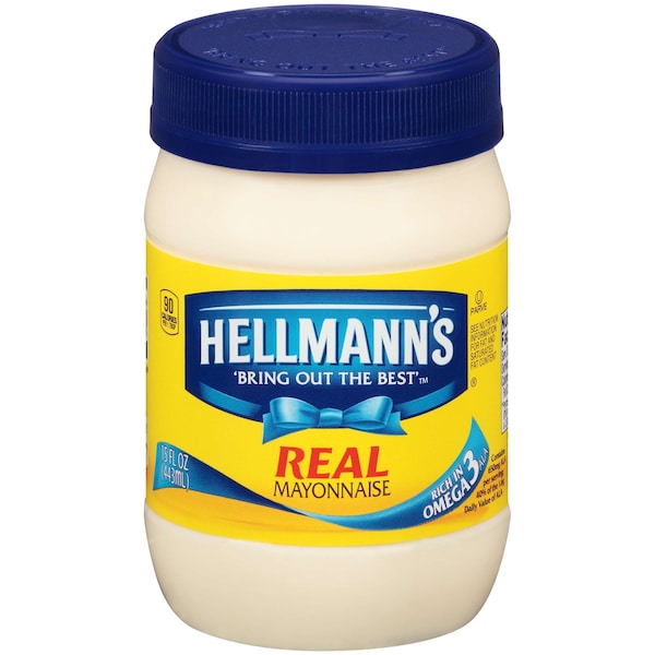 Hellmanns Hellmann's Plastic Container Mayonnaise 15 fl. oz., PK12 - 21337