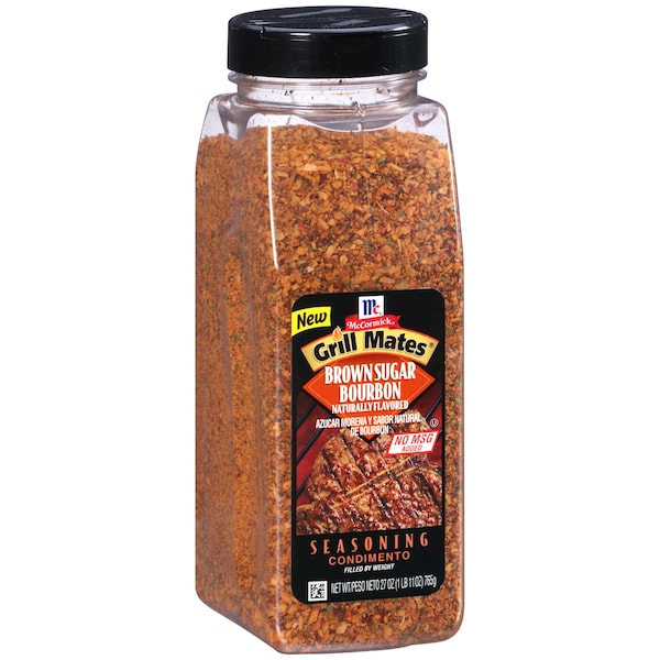 Mccormick Grill Mates Brown Sugar Bourbon Seasoning 27 oz. Container, PK6 - 901319593