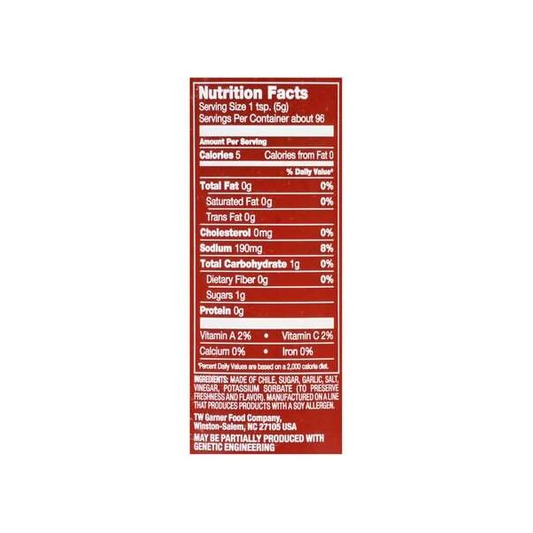Texas Pete Texas Pete Cha Sriracha Sauce 18 oz. Bottles, PK12 - 1.00520