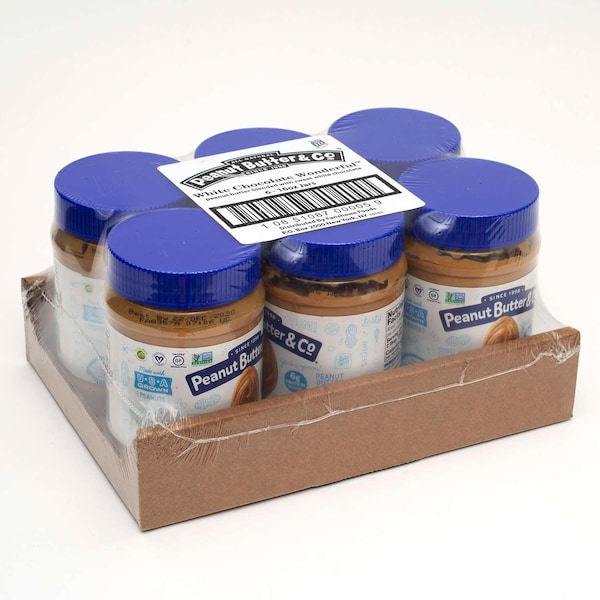 Peanut Butter & Co White Chocolate Wonderful Peanut Butter 16 oz., PK6 - 17010005