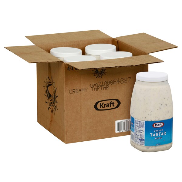 Kraft Kraft Sauce Creamy Tartar 1 gal. Container, PK4 - 10021000648877
