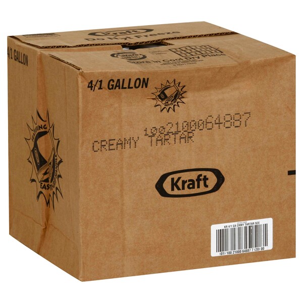Kraft Kraft Sauce Creamy Tartar 1 gal. Container, PK4 - 10021000648877