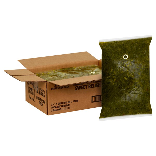 Heinz Heinz Sweet Relish Dispense Pack 1.5 gal. Bag, PK2 - 10013000980439