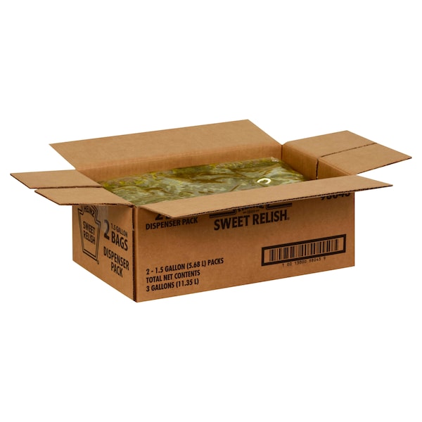 Heinz Heinz Sweet Relish Dispense Pack 1.5 gal. Bag, PK2 - 10013000980439