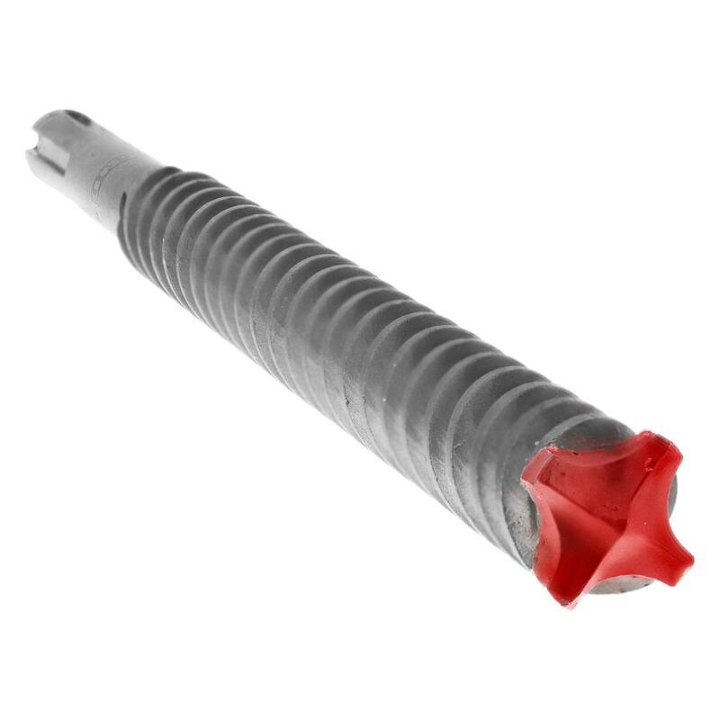 DIABLO 1 pulgada x 31 pulgadas x 36 pulgadas Barra de refuerzo Demonio SDS-Max 4 cortadores Cabeza completa de carburo Broca martillo - DMAMX1240