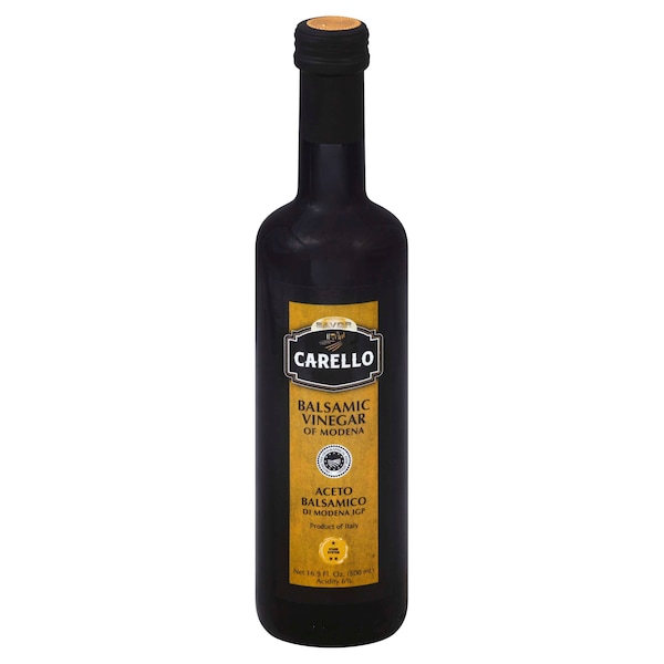 Savor Imports-Carello Savor Imports Balsamic Vinegar 20 Percent Must 16.9 oz., PK12 - 358897