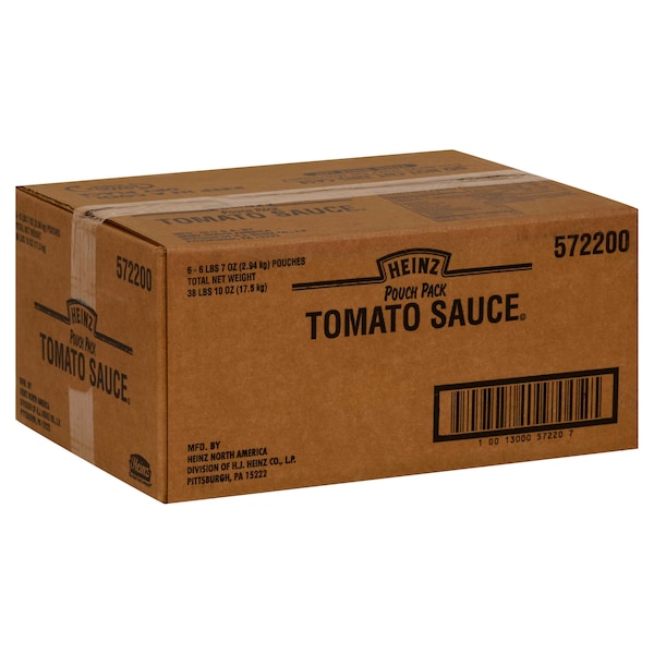 Heinz Heinz Tomato Sauce 103 oz. Pouch, PK6 - 10013000572207